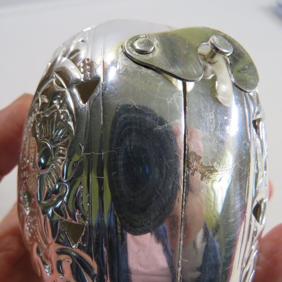 Silver plated pomander (refillable sachet) make closet or drawer smell good - Picture 13 of 15